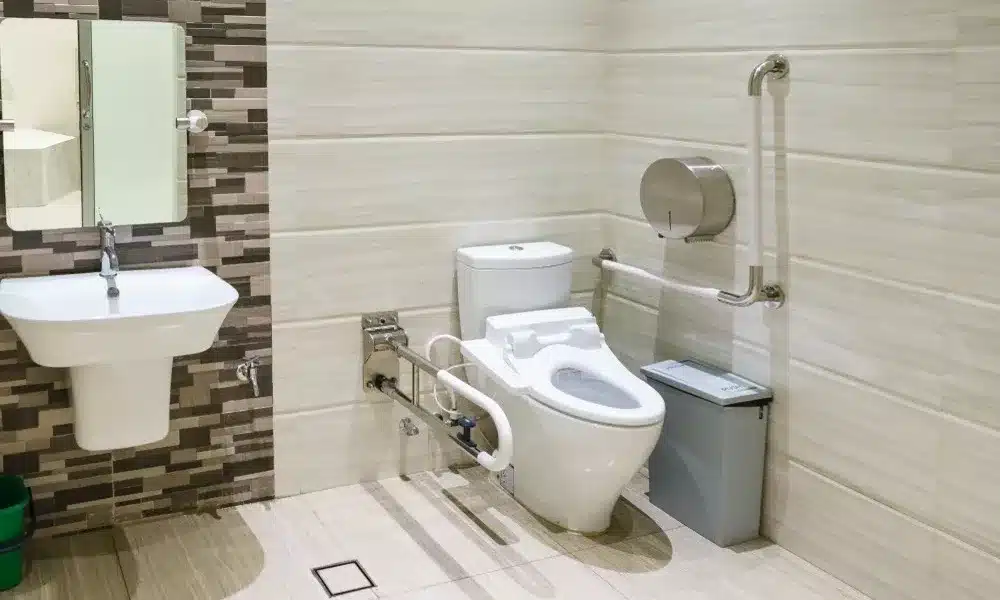 curbless shower design